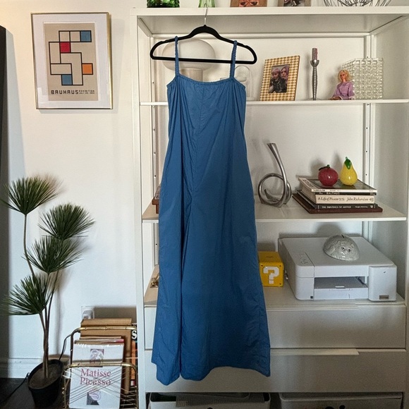 COS Wide-Leg Jumpsuit cotton blue - XS - Picture 4 of 8